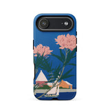 Bermuda in Oleander Time - Adolph Treidler Phone Case, Iphone 17 Air / Matte, Mobile Cases, Toby Leon