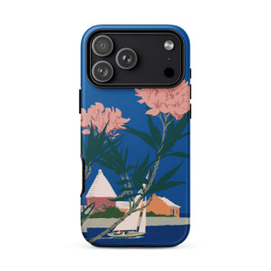 Bermuda nel tempo degli oleandri - Custodia Iphone di Adolph Treidler, 17 Pro Max / Opaca, Custodie per telefoni cellulari, Toby Leon