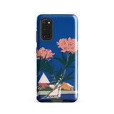 Bermuda in Oleander Time - Adolph Treidler Phone Case, Samsung Galaxy S20 / Matte, Mobile Cases, Toby Leon
