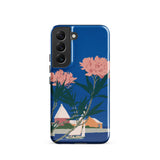 Bermuda in Oleander Time - Adolph Treidler Phone Case, Samsung Galaxy S22 / Matte, Mobile Cases, Toby Leon