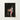 Darkly Painted Rectangular Art Print Surreal Scene Figures Horned Figure Floats, Pagan, Antlers Branching