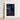 Framed Artwork Witch Broomstick Dark Moonlit Sky Bats Aubergine Fabric Billows, Silver Edge, Power O’malley