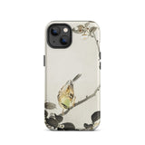 Bird on Branch - Ohara Koson Shin-hanga Iphone Case, 13 / Matte, Bird-themed Phone Case