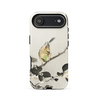 Pájaro en Rama - Funda para Iphone Ohara Koson Shin-hanga, 17 Air / Mate, Fundas para Teléfonos Móviles, Toby Leon