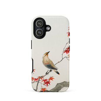 Bird on Maple - Funda para iPhone Ohara Koson Kachō-e, 17 / Mate, Fundas para Móvil, Toby Leon