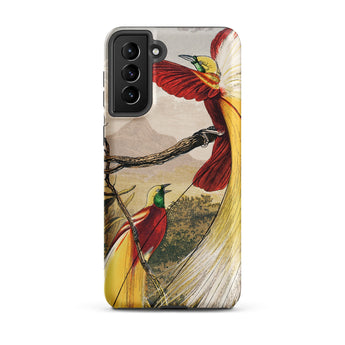 Bird of Paradise - Benjamin Fawcett Phone Case, Samsung Galaxy S21 Plus / Matte, Mobile Cases, Toby Leon