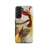 Bird of Paradise - Benjamin Fawcett Samsung Case, Galaxy S21 / Matte, Smartphone Colorful Bird Design Protective Case