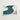 Minimalist Art Print Stylized Gray Birds Flight Teal Kamisaka Sekka Winter, Migration, Blade’s Silent Memory