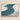 Minimalist Framed Artwork Stylized Birds Flight Teal Cream Kamisaka Sekka Winter, Migration Art, Blade’s Silent Memory