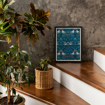 Birds - William Morris Arts and Crafts Kunstdruck / Leinwand, Poster Drucke & visuelle Kunstwerke, Toby Leon