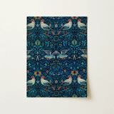 Birds - William Morris Arts and Crafts Art Print / Canvas, 12x16’’ / 31x41cm / Unframed / no Border, Posters Prints & Visual Artwork, Toby