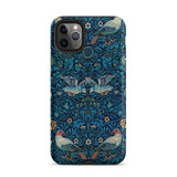 Birds - William Morris Arts and Crafts Iphone Case 11 Pro Max / Matte Bird-patterned Phone Case William Morris Birds, Birds Iphone, Arts