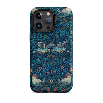 Birds - William Morris Arts and Crafts Iphone Case 15 Pro Max / Matte Bird-patterned Phone Case William Morris Birds, Birds Iphone, Arts