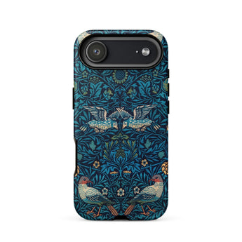 Birds - William Morris Arts and Crafts Iphone Case 17 Air / Matte Blue Green Floral Phone, Movement Mobile Cases