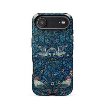 Birds - William Morris Arts and Crafts Iphone Case 17 Air / Matte Blue Green Floral Phone Case Birds William Morris Birds, Iphone, Arts