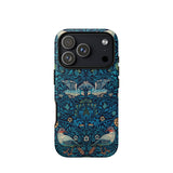 Birds - William Morris Arts and Crafts Iphone Case 17 Pro / Matte Blue Floral Bird 12, Movement Mobile Phone Cases