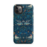 Birds - William Morris Arts and Crafts Iphone Case 11 Pro Max / Matte Bird-patterned Phone Case William Morris Birds, Birds Iphone, Arts