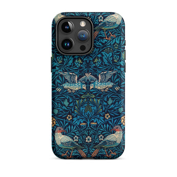 Birds - William Morris Arts and Crafts Iphone Case 15 Pro Max / Matte Bird-patterned Phone Case William Morris Birds, Birds Iphone, Arts