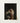 Darkly Painted Rectangular Art Print Two Muscular Men Gods Embrace, Bodies, one Pale, Black Bird