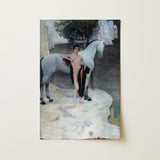Black Lake - Jan Priesler Art Print / Canvas, 12x18’’ / 31x46cm / Unframed / no Border, Posters Prints & Visual Artwork, Toby Leon