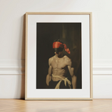 Blackout - Vintage 19th Century Gay Fetishism Art Print / Canvas, 12x16’’ / 31x41cm / Natural Frame / Matboard, Posters Prints & Visual