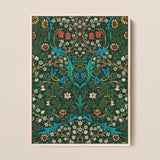Blackthorn Hawthorn - William Morris Florals Art Print / Canvas, 12x16’’ / 31x41cm / Natural Frame, Posters Prints & Visual Artwork, Toby