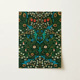 Blackthorn Hawthorn - William Morris Florals Art Print / Canvas, 12x16’’ / 31x41cm / Unframed / no Border, Posters Prints & Visual Artwork,