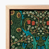 Framed Artwork Vibrant Intricate Floral Pattern Yellow Daisies William Morris Florals, Hawthorn Emerges, British Flora