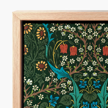 Framed Artwork Vibrant Intricate Floral Pattern Yellow Daisies William Morris Florals, Hawthorn Emerges, British Flora
