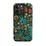 Blackthorn Hawthorn - William Morris Phone Case Iphone 15 Pro Max / Matte Floral Patterned Phone Case William Morris Florals, Hawthorn