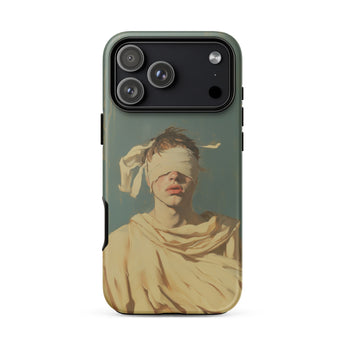 Blind Faith - Custodia per iPhone con santo gay neoclassico, 17 Pro Max / Opaco, Custodie per telefoni cellulari, Toby Leon