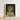 Blind Justice - Queer Neo-baroque Art Print / Canvas Framed Portrait Young Person Ornate Cream-colored Satin Outfit