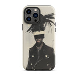 Blindside - Custodia Fashion per Iphone in Pelle Nera Trans, 13 Pro Max / Opaca, Custodie per Cellulari, Toby Leon