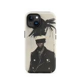 Blindside - Custodia Fashion per Iphone in Pelle Nera Trans, 15 / Opaca, Custodie per Cellulari, Toby Leon