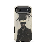 Blindside - Custodia fashion per iPhone in pelle trans nera, 17 Air / Opaca, Custodie per telefoni cellulari, Toby Leon