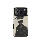 Blindside - Custodia fashion per iPhone in pelle trans nera, 17 Pro / Opaca, Custodie per telefoni cellulari, Toby Leon