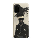 Blindside - Black Trans Leather Fashion Phone Case, Samsung Galaxy S20 Plus / Matte, Mobile Cases, Toby Leon