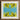 Square-framed Abstract Painting Symmetrical Vibrant Yellow-green Leaf Shapes Avant-garde Succulent Photography, Trippy Modern, Botany Meets