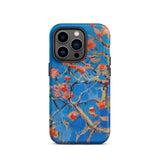 Blooming Coral Tree - Akseli Gallen-kallela Phone Case Iphone 14 Pro / Matte Blue Phone Case Vibrant Abstract Painting Branches Red