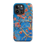 Blooming Coral Tree - Akseli Gallen-kallela Phone Case Iphone 15 Pro Max / Matte Blue Phone Case Vibrant Abstract Painting Branches Red
