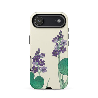 Blooming Hosta - Ohara Koson Blumen Kunst Iphone Hülle, 17 Air / Matt, Handyhüllen, Toby Leon