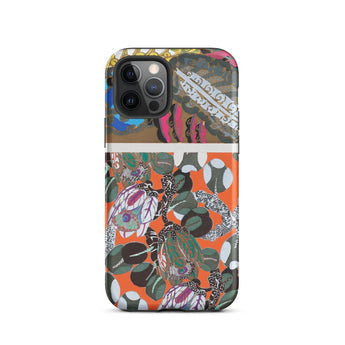 Bloomotifs - Edouard Benedictus Floral Art Phone Case Iphone 12 Pro / Matte Patterned Phone Case Edouard Benedictus’s Floral Fantasia, Art