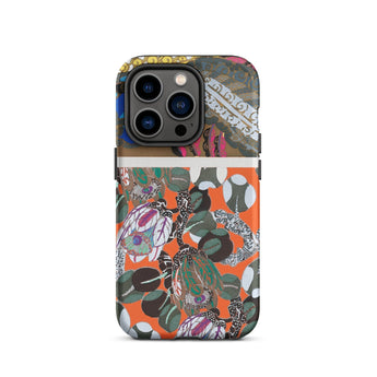 Bloomotifs - Edouard Benedictus Floral Art Phone Case Iphone 14 Pro / Matte Patterned Iphone Case Edouard Benedictus’s Floral Fantasia, Art