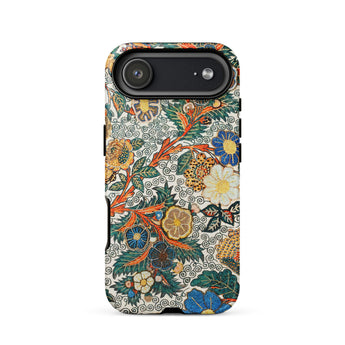 Blossomewhere - Antikes japanisches Wandteppich-iPhone-Case, 17 Air / Matt, Handyhüllen, Toby Leon