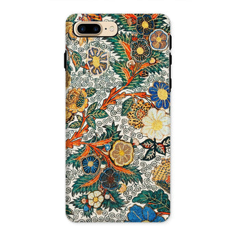 Blossomewhere - Antike japanische Wandteppich-Iphone-Hülle, 8 Plus / Matt, Handyhüllen, Toby Leon