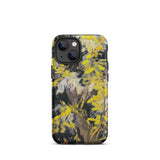 Blossoming Acacia - Vincent Van Gogh Phone Case Iphone 13 Mini / Matte Yellow-leaf Patterned Phone Case Gogh’s Blossoming Acacia, Sunlit