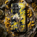 Blossoming Acacia - Vincent Van Gogh Phone Case Phone Case Vibrant Impressionistic Painting Yellow Flowers Dark Gogh’s Blossoming Acacia,