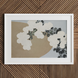 Blossoms - Lámina artística de Kamisaka Sekka / Lienzo, 30x20’’ / 76x51cm / Marco blanco / Cartón paspartú, Pósters, impresiones y arte visual, Toby Leon