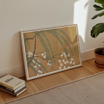 Blossoms from Momoyogusa - Kamisaka Sekka Art Print / Canvas, Kamisaka Sekka’s Blossoms, Meiji Era’s Artistic Revolution, Exquisite