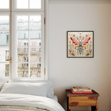 Blue Ball Damselfly - Alien Species Taxonomy Art Print / Canvas, Posters Prints & Visual Artwork, Toby Leon